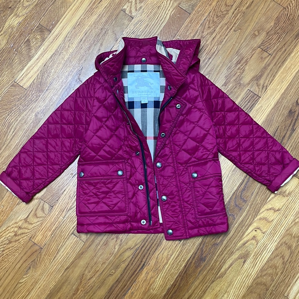 EUC BURBERRY - SIZE 3T JACKET